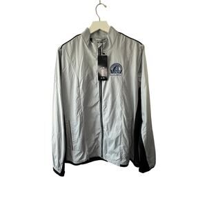 Adidas Clima Proof MOUNT ALOYSIUS COLLEGE MOUNTIES Golf Jacket Women's Large New